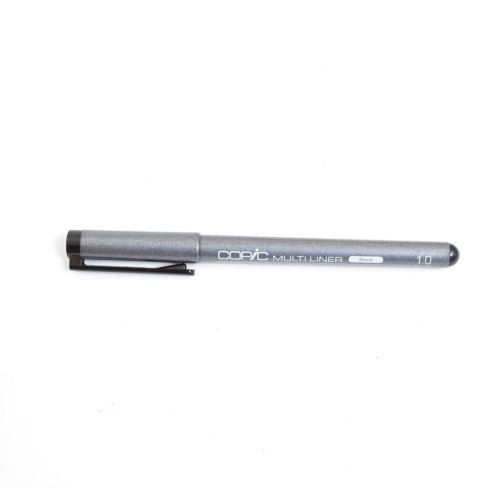 Copic, Fine Pen, Multiliner, Art & School, 55195, Black, 1.0-17